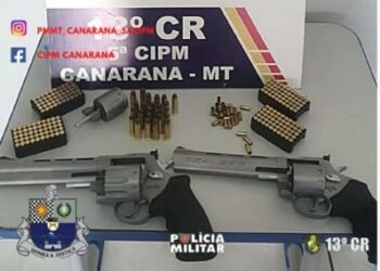 Homem atira e põe em risco vida de companheira e das crianças