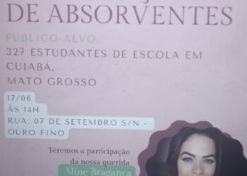 DISTRIBUIÇÃO DE ABSORVENTES