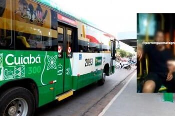 Mulher filma passageiro se masturbando em ônibus de Cuiabá