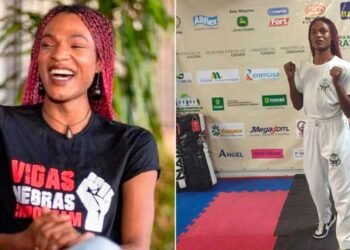 Multiartista travesti promove rifa para custear treinos de defesa pessoal