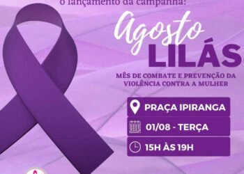 Lançamento da Campanha Agosto Lilás em Cuiabá
