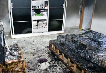 Homem é preso por atear fogo na casa de ex-namorada