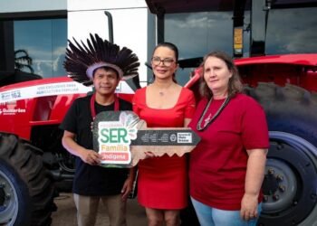 FORTALECIMENTO: Patrulha agrícola entregue à aldeia indígena por indicação da primeira-dama de MT vai ampliar produção