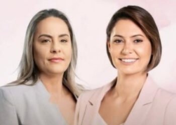 Michelle Bolsonaro anuncia amiga de Amália Barros como presidente do PL Mulher de MT