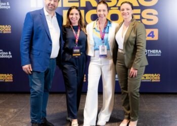 Maysa Leão marca presença no maior evento de marketing político do país