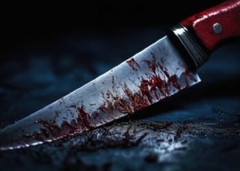 Mulher leva facada no peito de marido bêbado