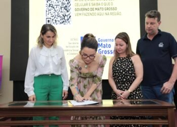 Primeira-dama de MT leva Programa SER Família Mulher a Sorriso e destaca o compromisso com a segurança das Mulheres