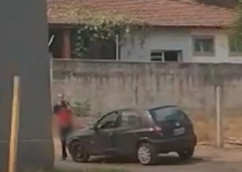 Homem é flagrado praticando atos obscenos próximo a escola em Cuiabá