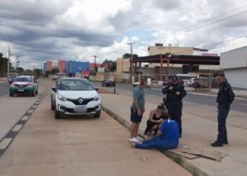 Mulher é atropelada em avenida de VG