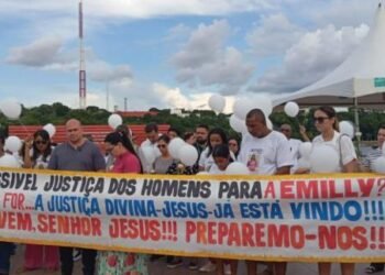 Em ato no Parque das Águas, família pede justiça pelo assassinato brutal da adolescente Emelly Sena