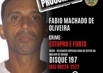 Polícia Civil procura por homem que estuprava e furtava mulheres que conhecia pela internet