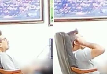 Servidor filmado ao se masturbar em sala é demitido pela segunda vez