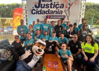 Polícia Civil participa de corrida em apoio a instituição que acolhe pessoas em vulnerabilidade social