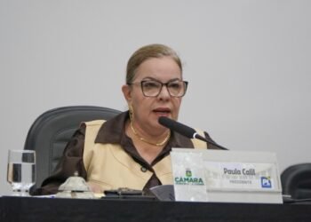 Paula Calil apresenta projeto de conscientização aos homens no combate à violência contra a mulher em Cuiabá