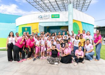 Simininas finalizam ciclo de visitas ao Aquário Municipal com aprendizado e encantamento