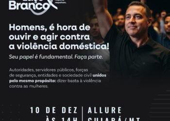 DIREITOS DA MULHER Mato Grosso mobiliza homens no combate à violência contra a mulher em evento da Campanha Laço Branco