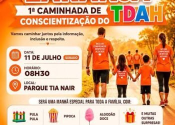 1ª Caminhada de Conscientização do TDAH promove informação e inclusão em Cuiabá