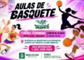 Meninas a partir de 10 anos podem participar de aulas de basquete em Nova Mutum/MT